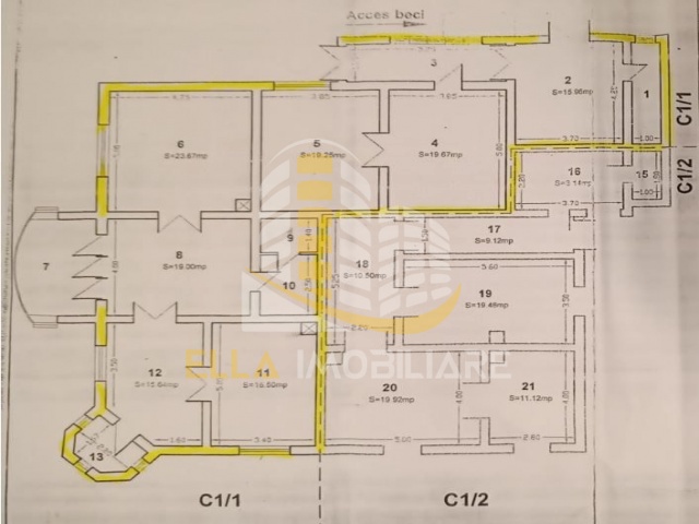 Zona Piata Mare, Botosani, Botosani, Romania, 5 Bedrooms Bedrooms, 7 Rooms Rooms,3 BathroomsBathrooms,Casa / vila,De vanzare,3206